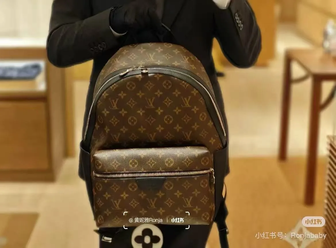 Louis Vuitton Monogram Backpack in Brown / Black · view 4