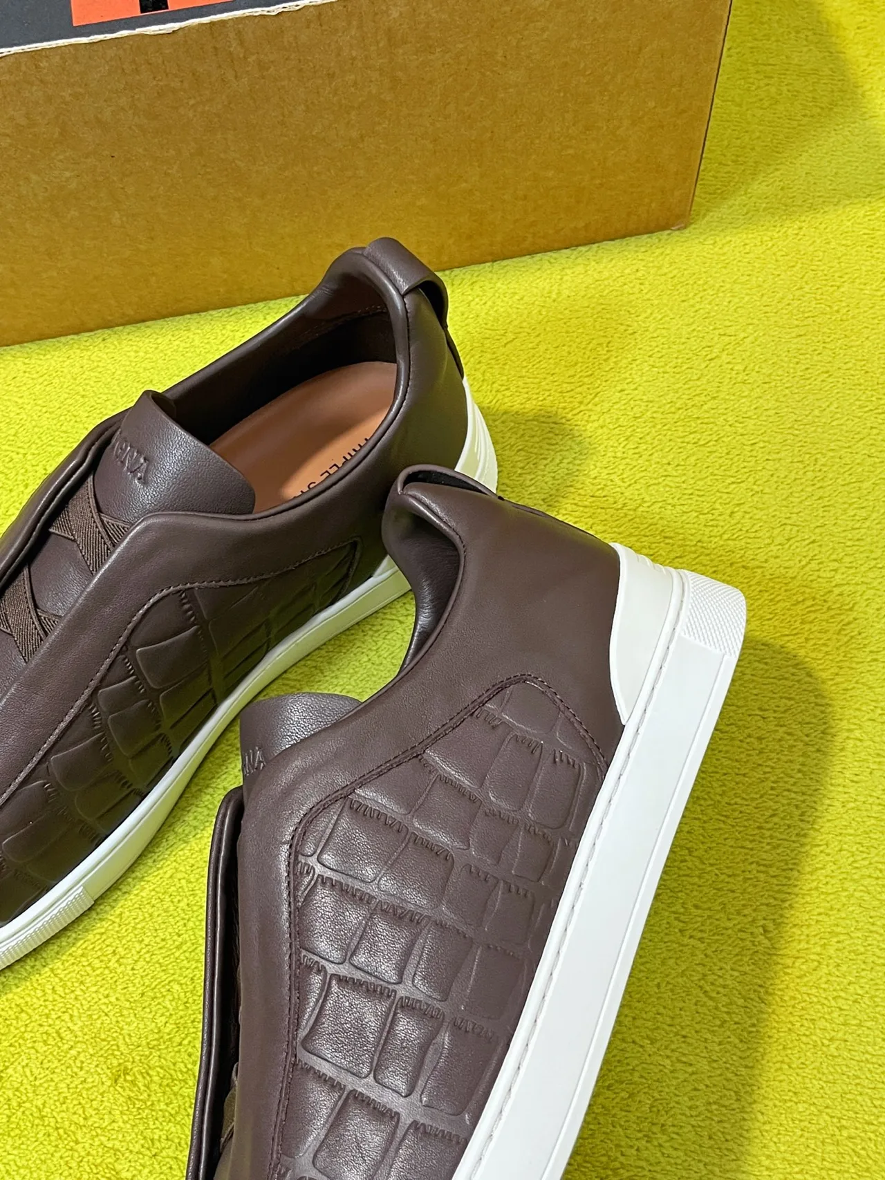 Zegna Sneakers in Brown · view 8