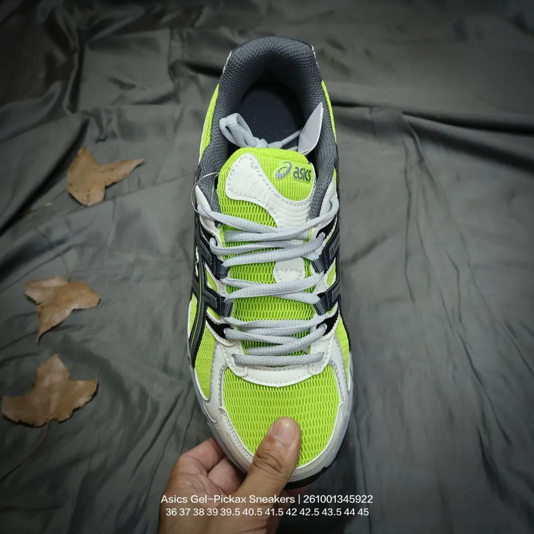 ASICS Striped Sneakers in White · view 3