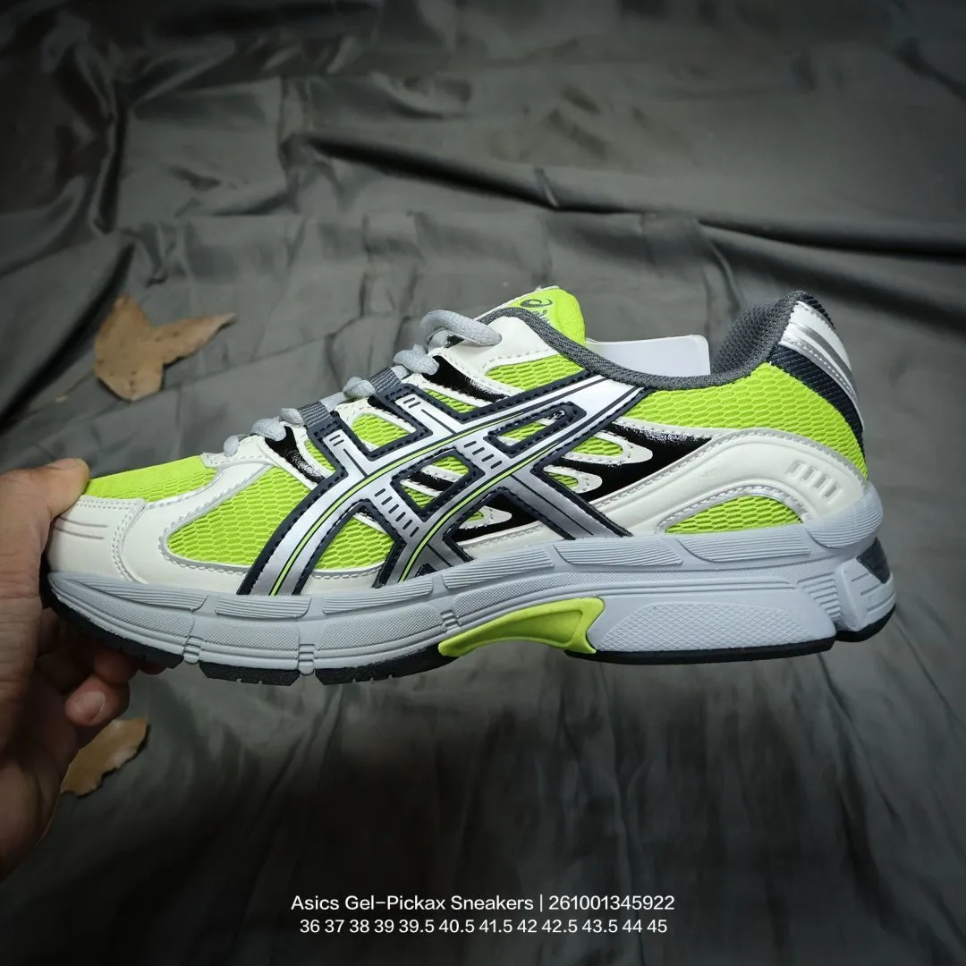ASICS Striped Sneakers in White · view 4