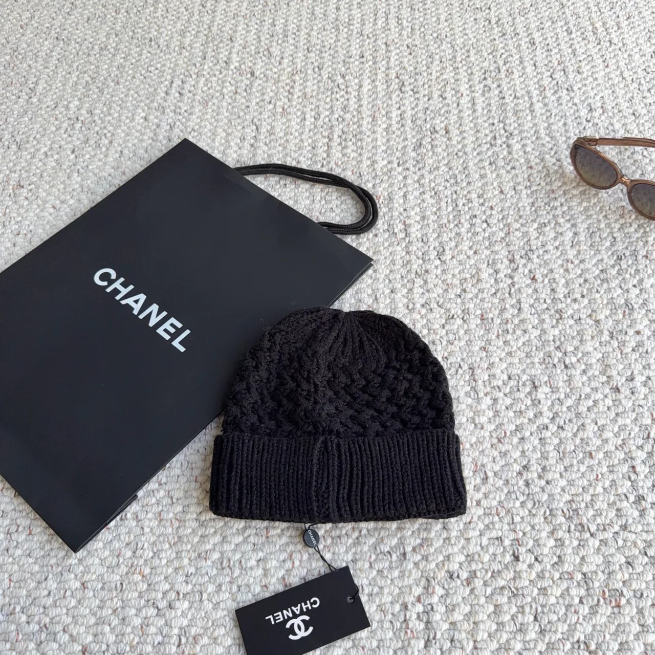 Chanel Beanie in Black · view 2