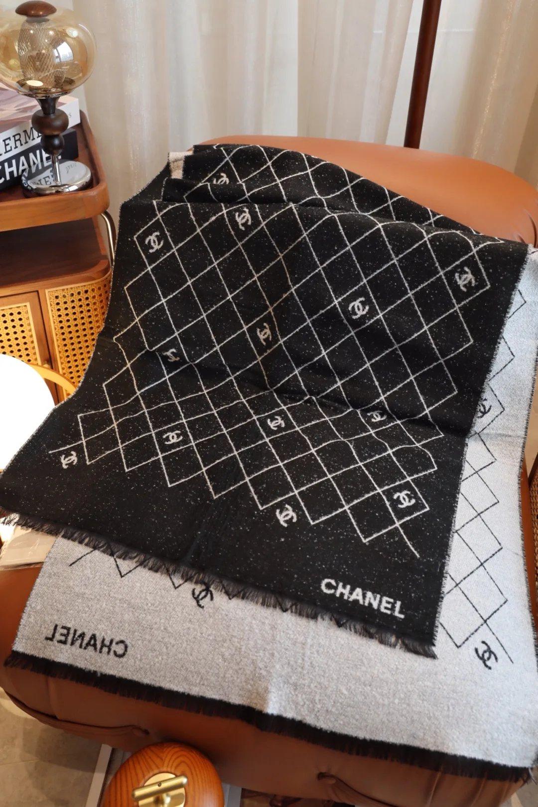 Chanel Scarf in Black · view 1