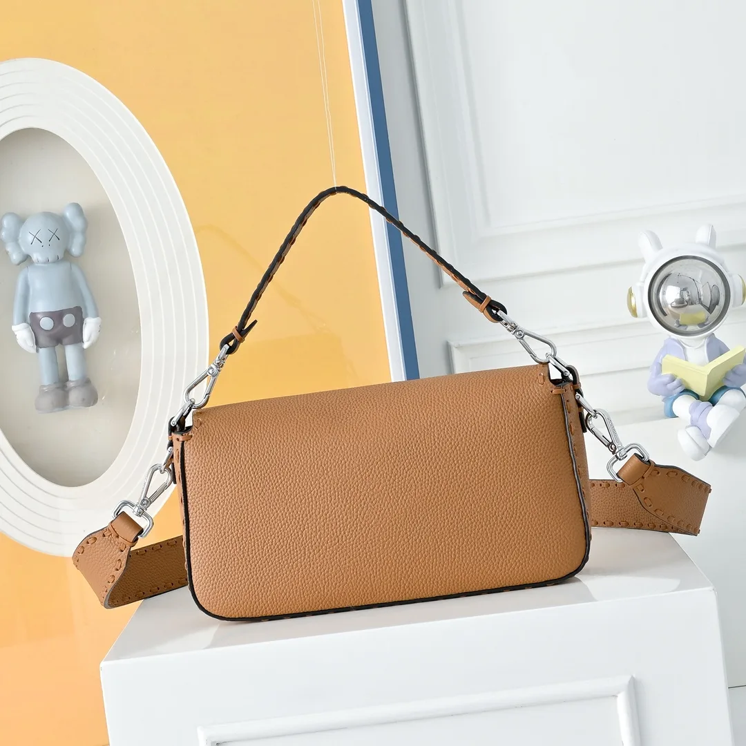 Fendi Baguette Smooth Bag in Tan · view 2