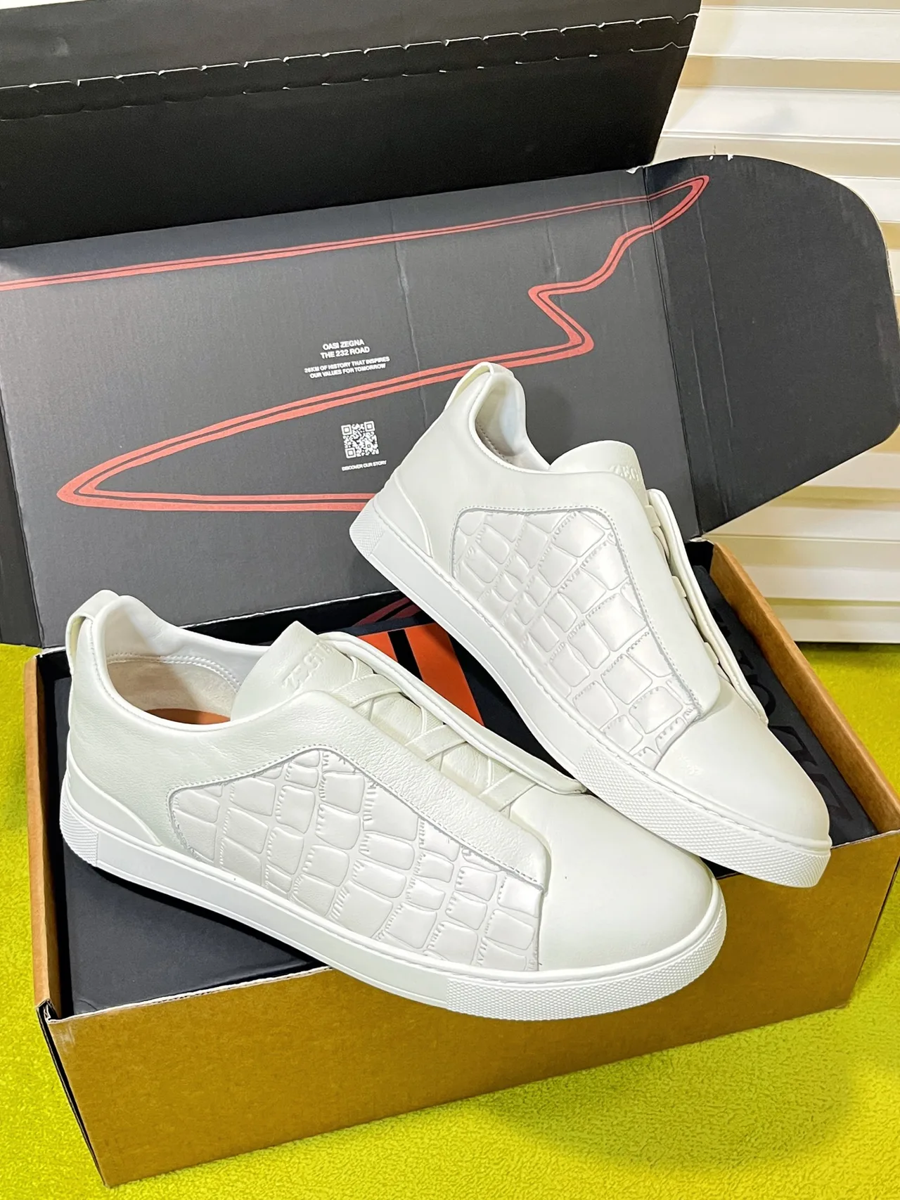 Zegna Sneakers in White · view 5