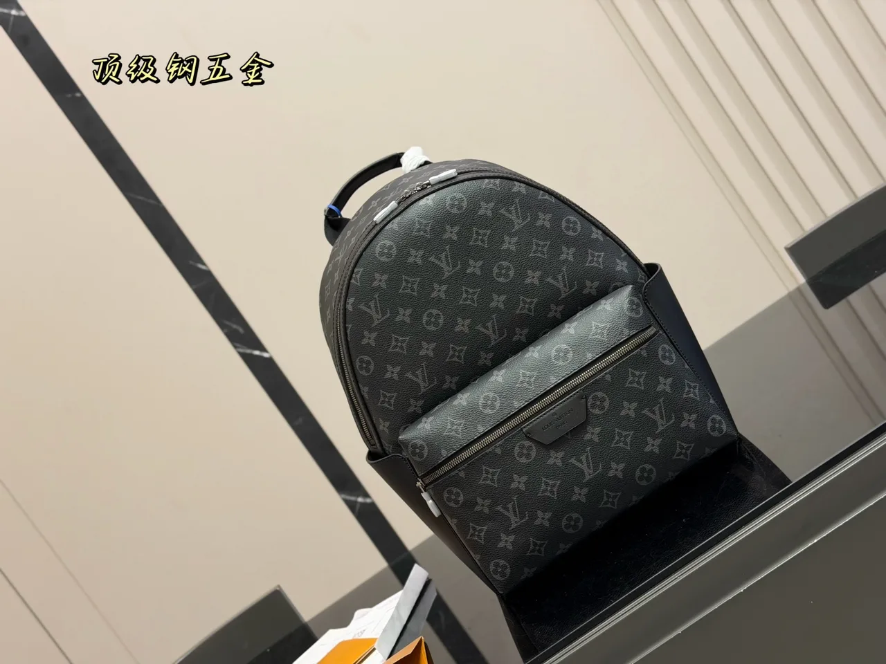 Louis Vuitton Quilted Backpack in Grey · view 4