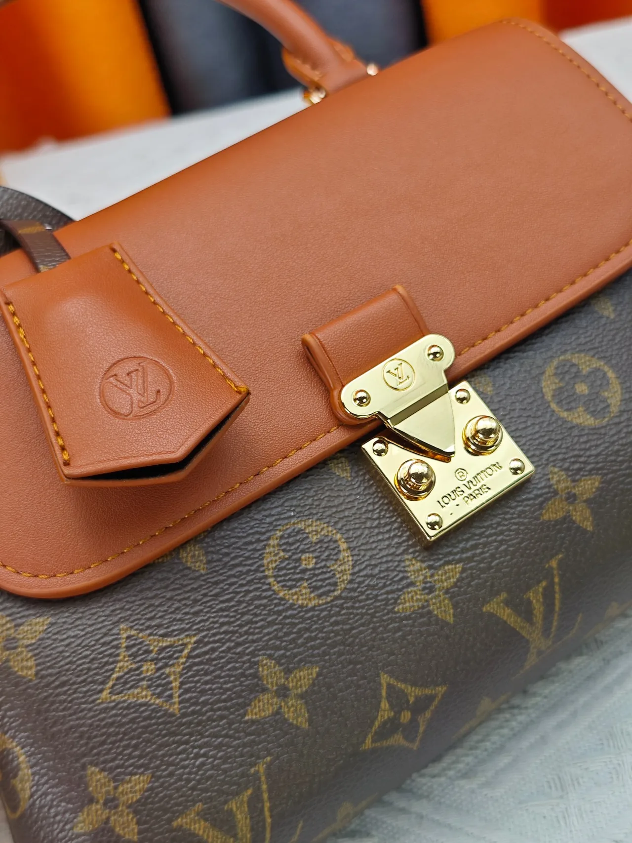 Louis Vuitton Canvas Madeleine BB Handbag in Brown · view 6