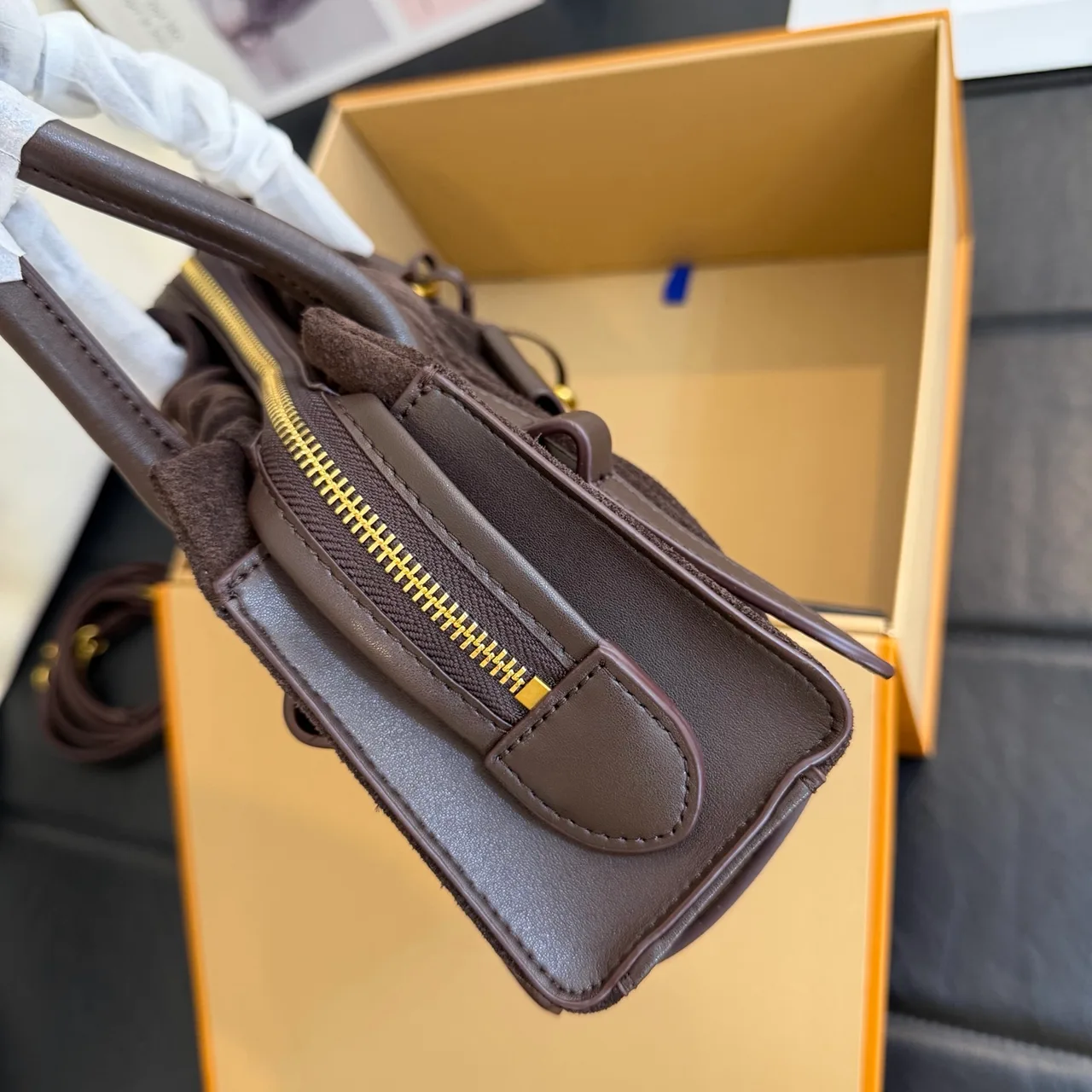 Marc Jacobs Cowhide Clutch in Brown · view 5