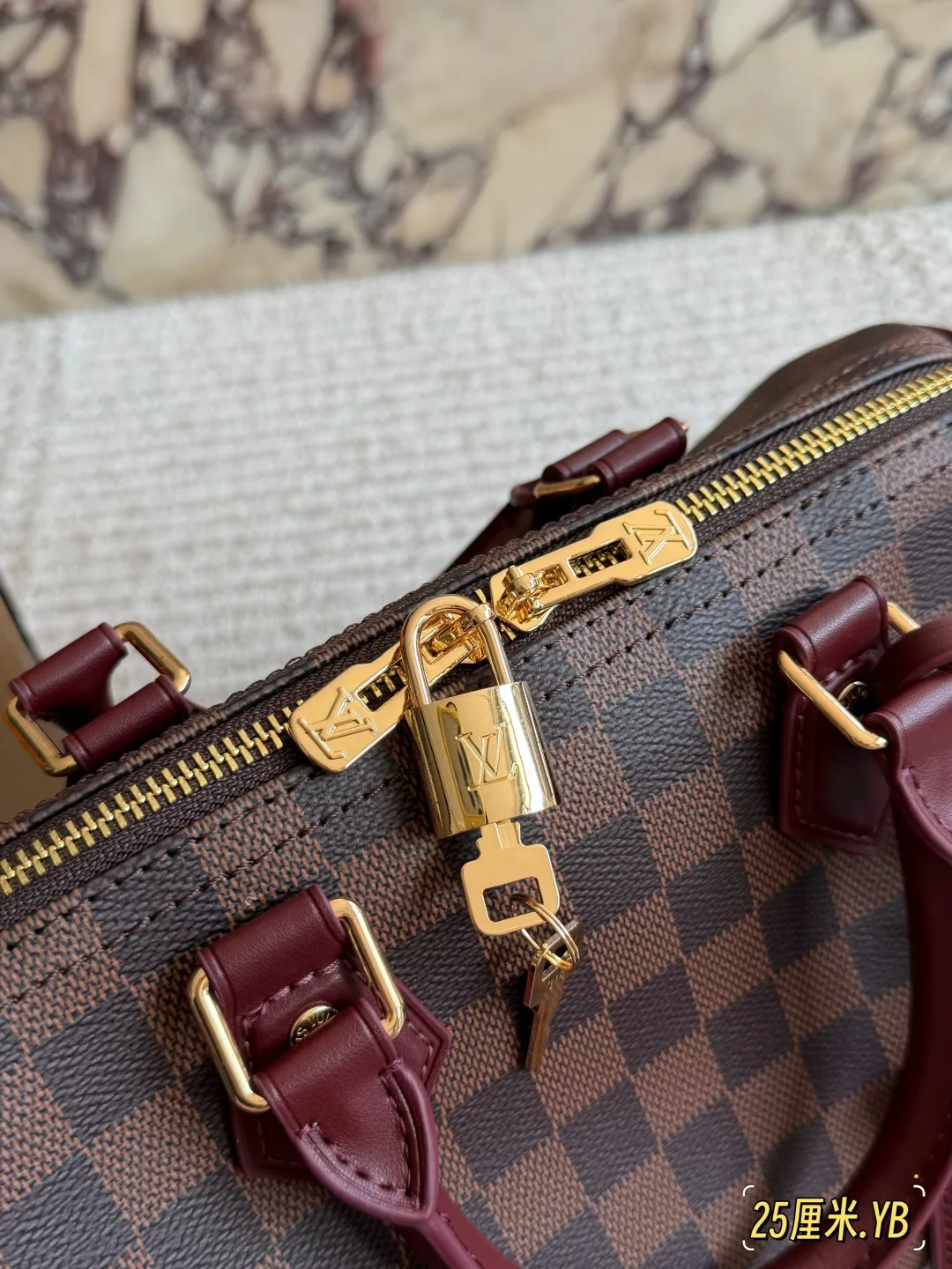Louis Vuitton Speedy 30 Pillow Handbag in Brown · view 7