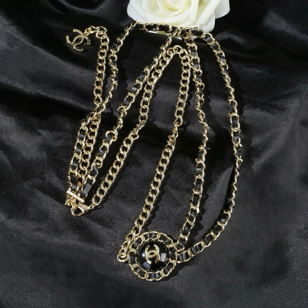 Chanel Lambskin Chain Belt in Gold · view 5