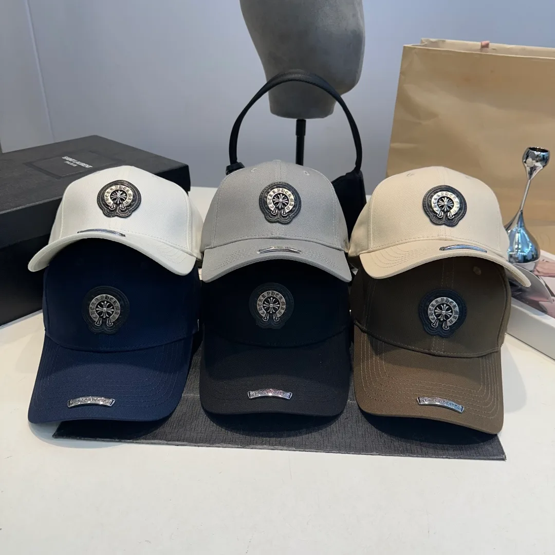 Chrome Hearts Crest Baseball Cap in Black / White / Grey / Beige / Blue / Green · view 2
