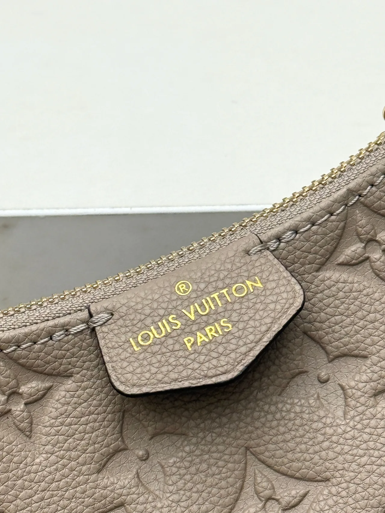 Louis Vuitton Leather Hobo Bag in Grey · view 5