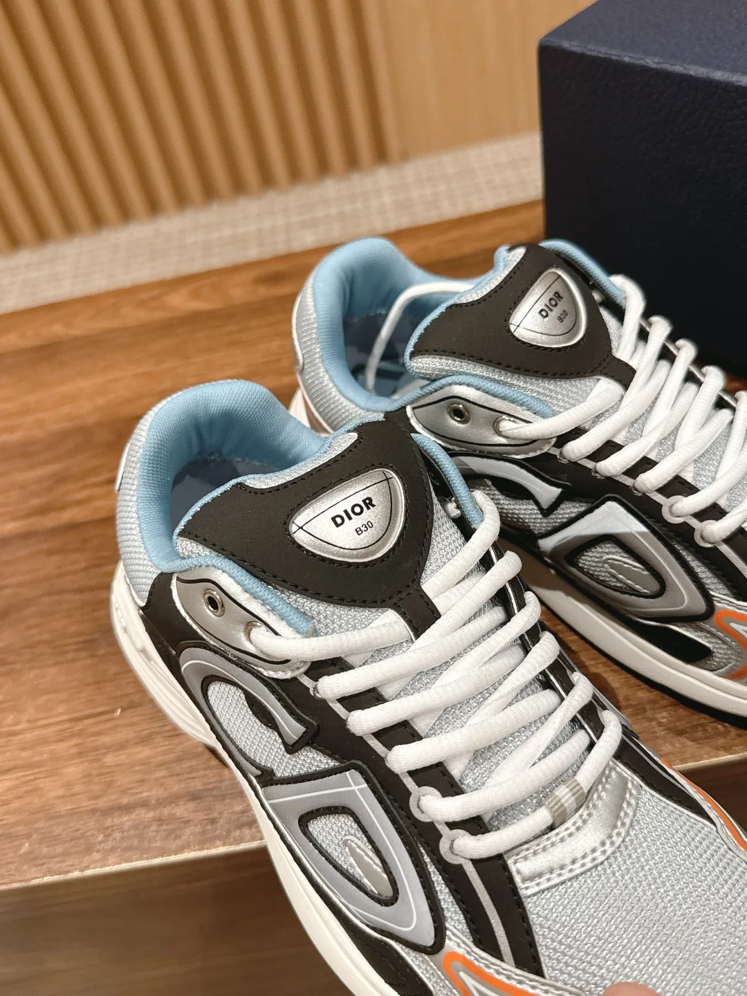 Dior CD Sneakers in Grey · view 8