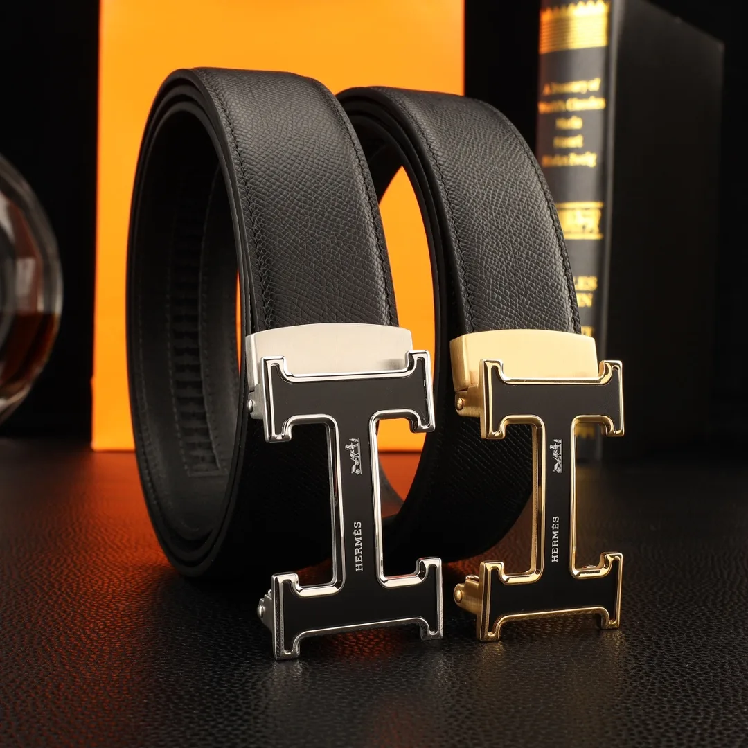 Hermes Automatic Belt in Black · view 8