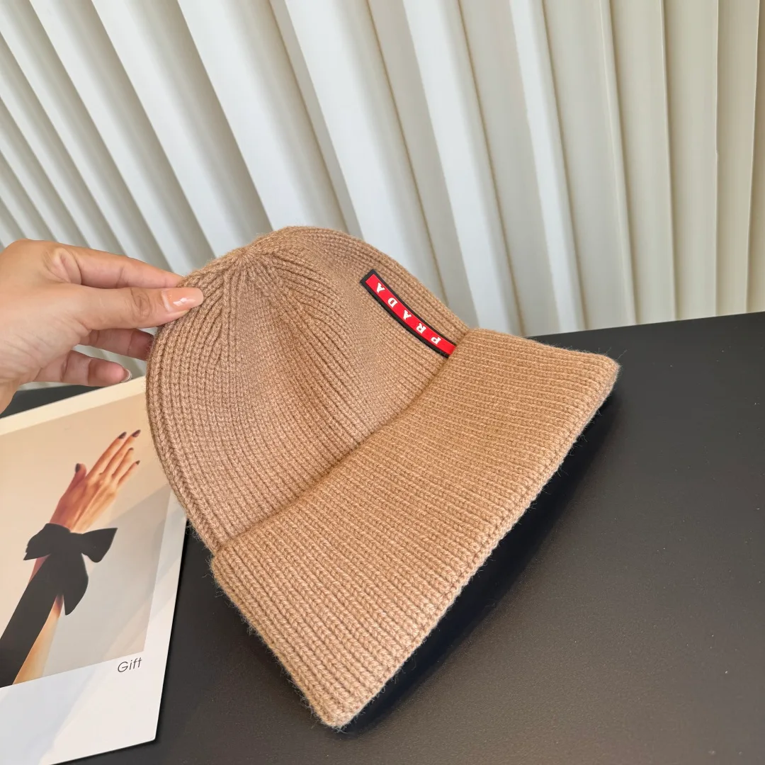 Prada Beanie in Tan · view 5