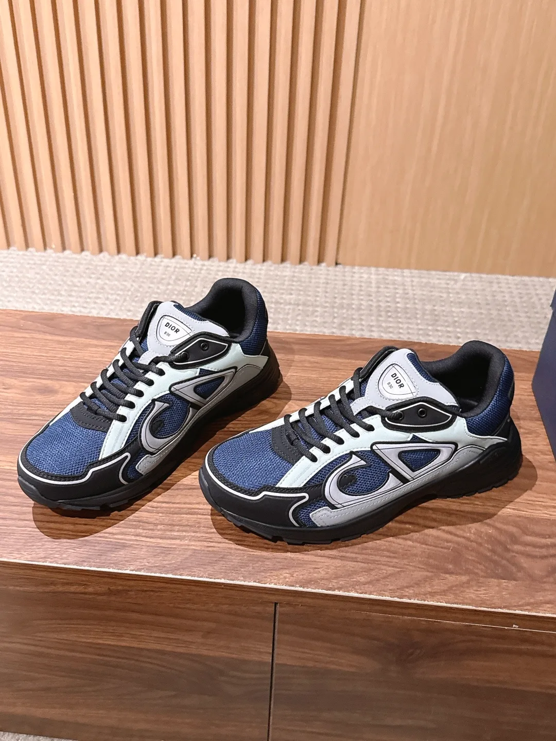Dior CD Sneakers in Blue · view 2