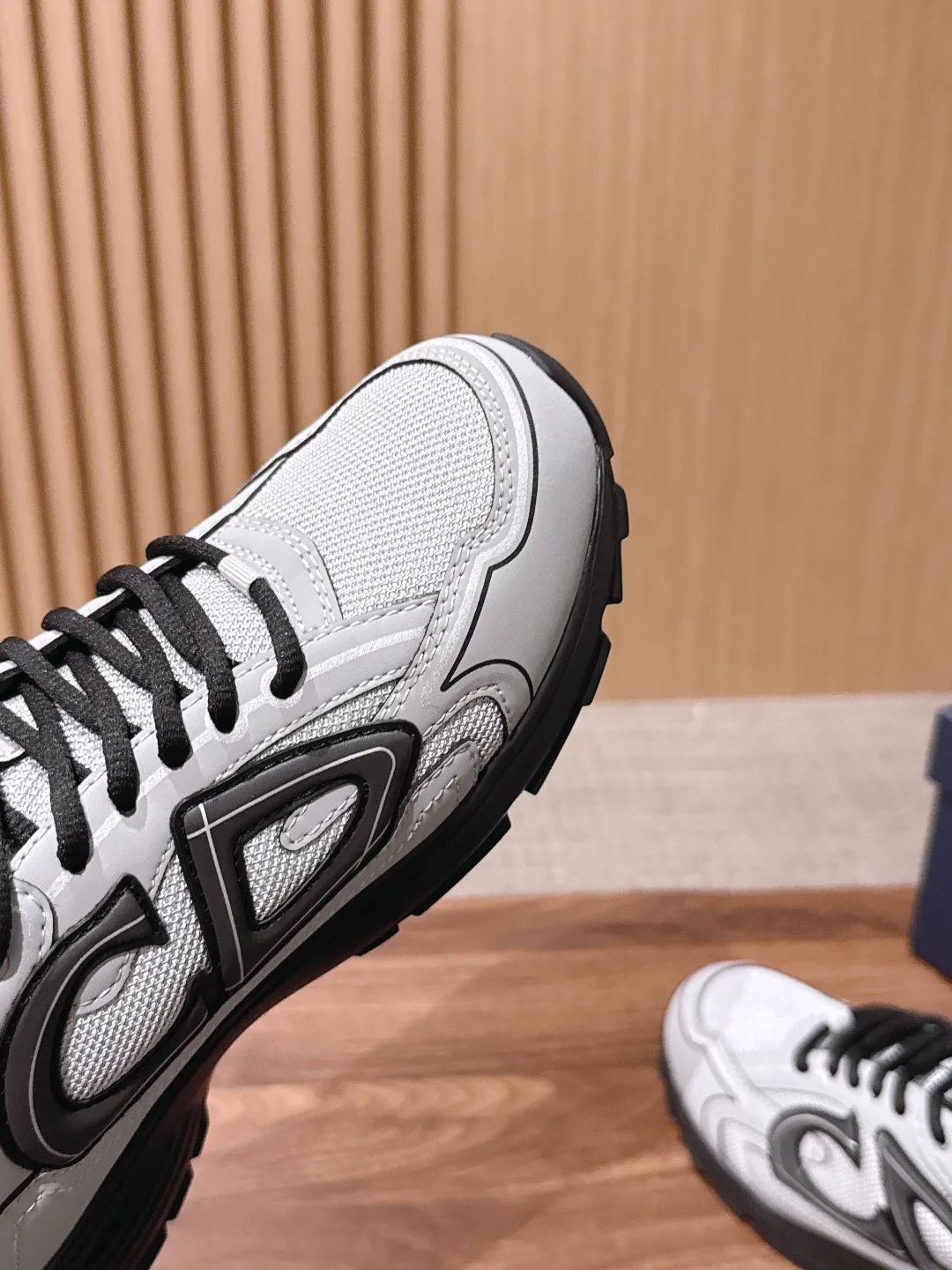 Dior Smooth Sneakers in White · view 7