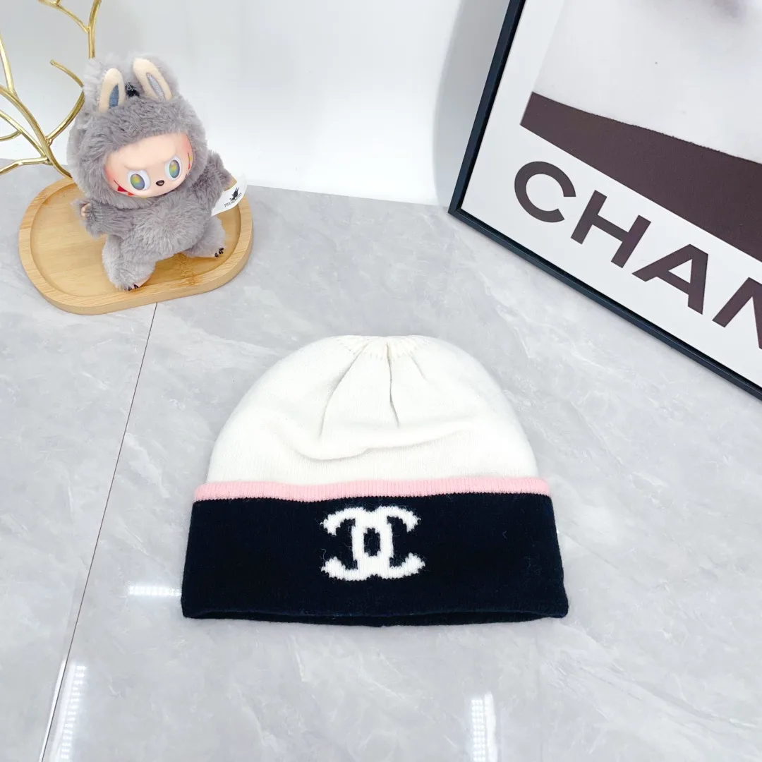 Chanel Beanie in White · view 1