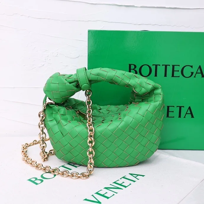 Bottega Veneta Woven Hobo Bag in Green · view 1