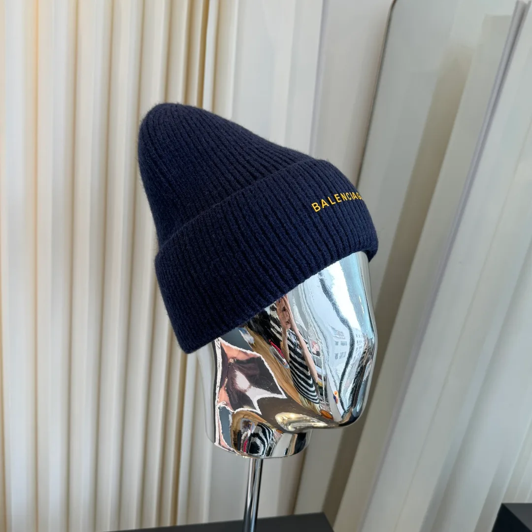 Balenciaga Beanie in Blue · view 2