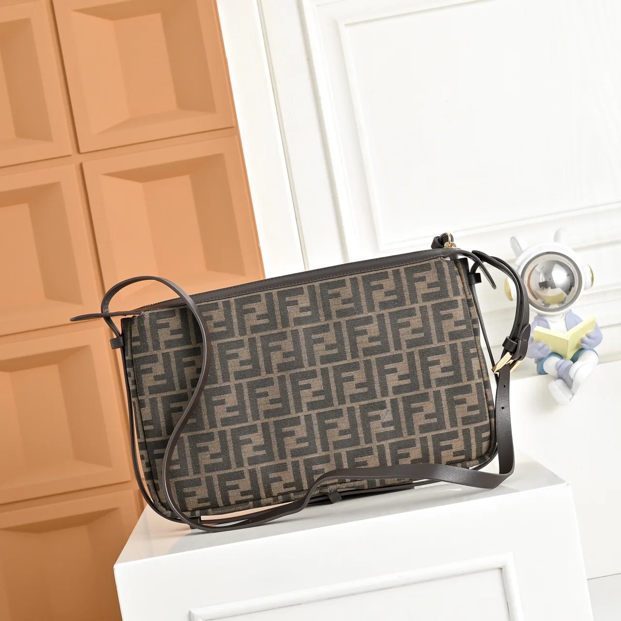 Fendi Crossbody Bag in Brown · view 1