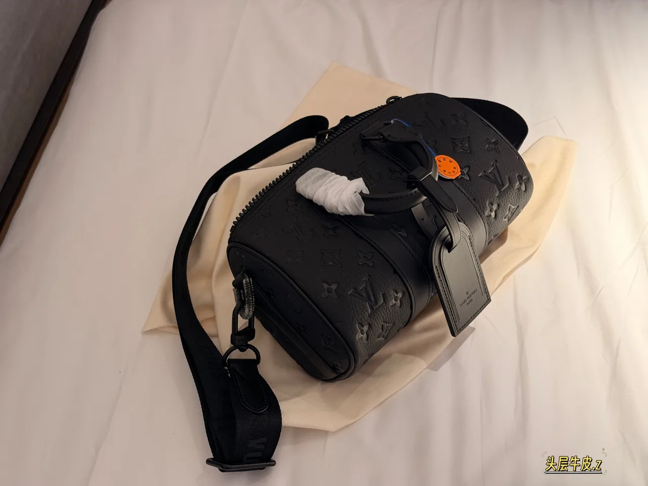 Louis Vuitton Monogram Pillow Duffel Bag in Black · view 2