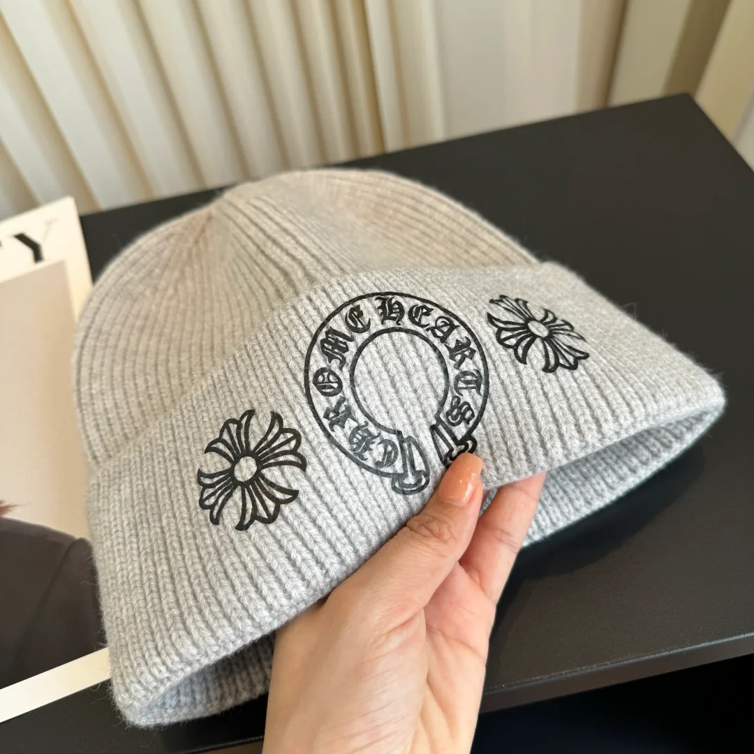 Chrome Hearts Beanie in Grey · view 6
