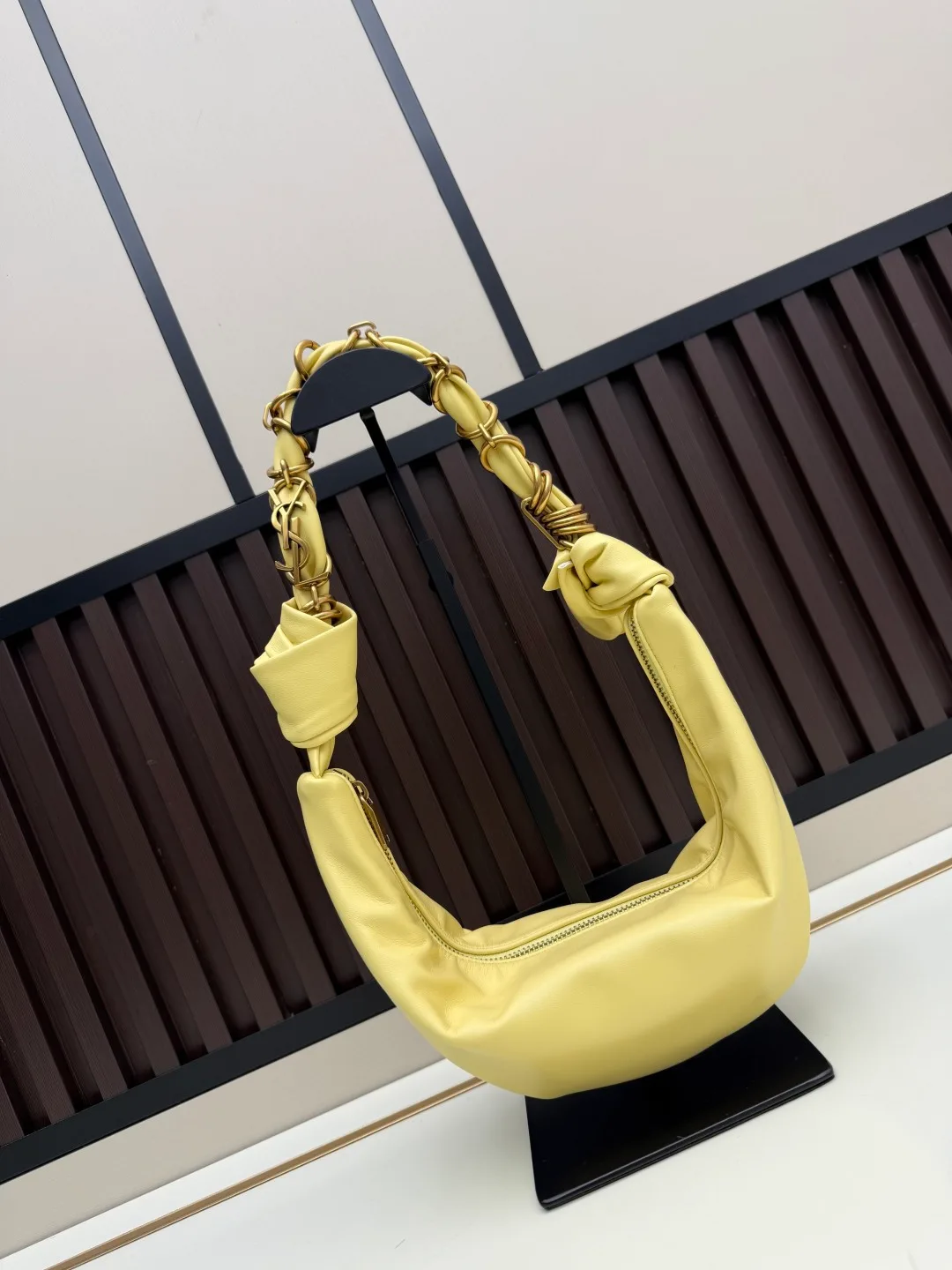 Saint Laurent Amalia Shoulder Bag in Yellow · view 1