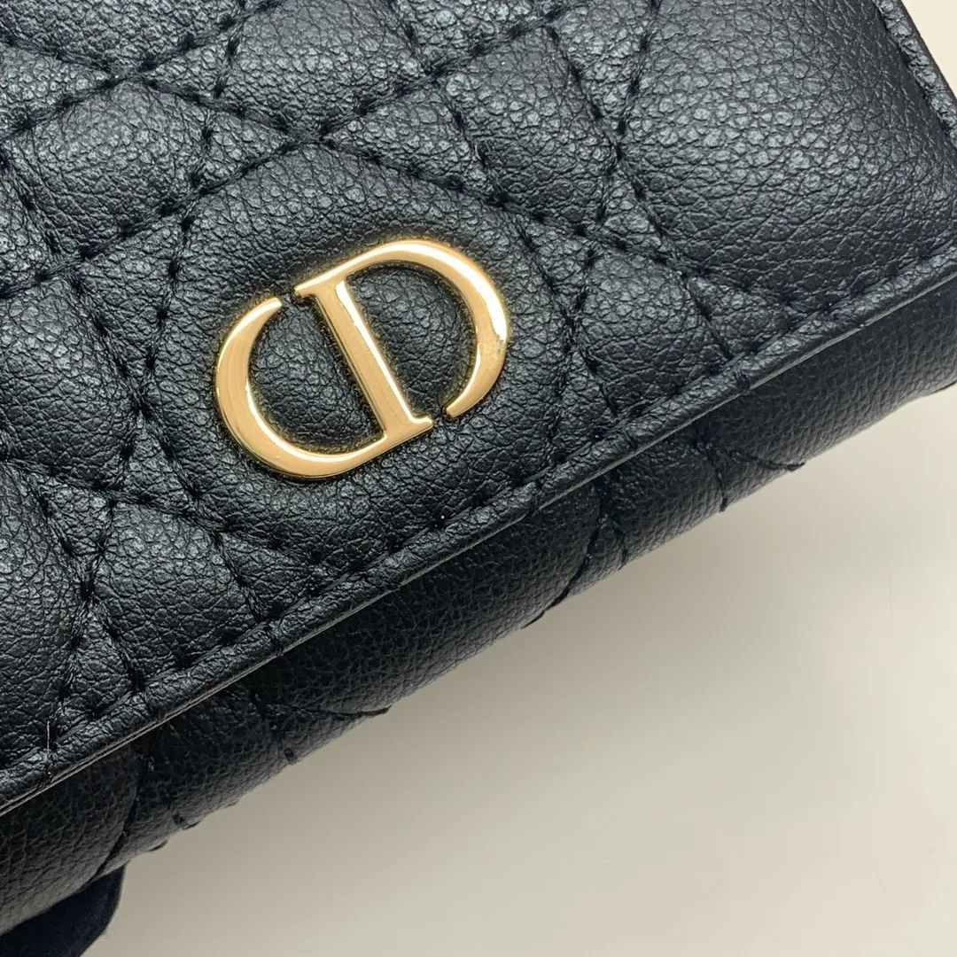 Dior Flap Wallet in Black · view 5