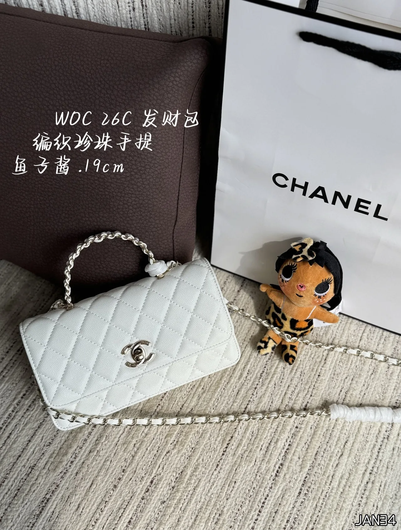 Chanel Clutch in White · view 1