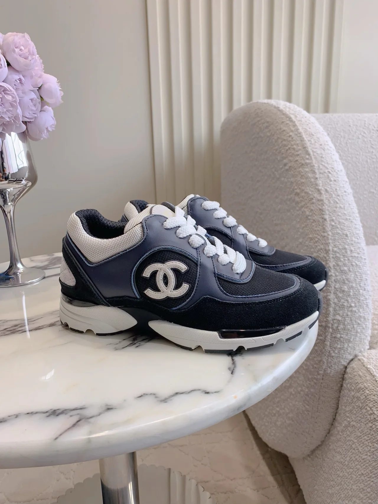 Chanel Sneakers in Blue · view 1