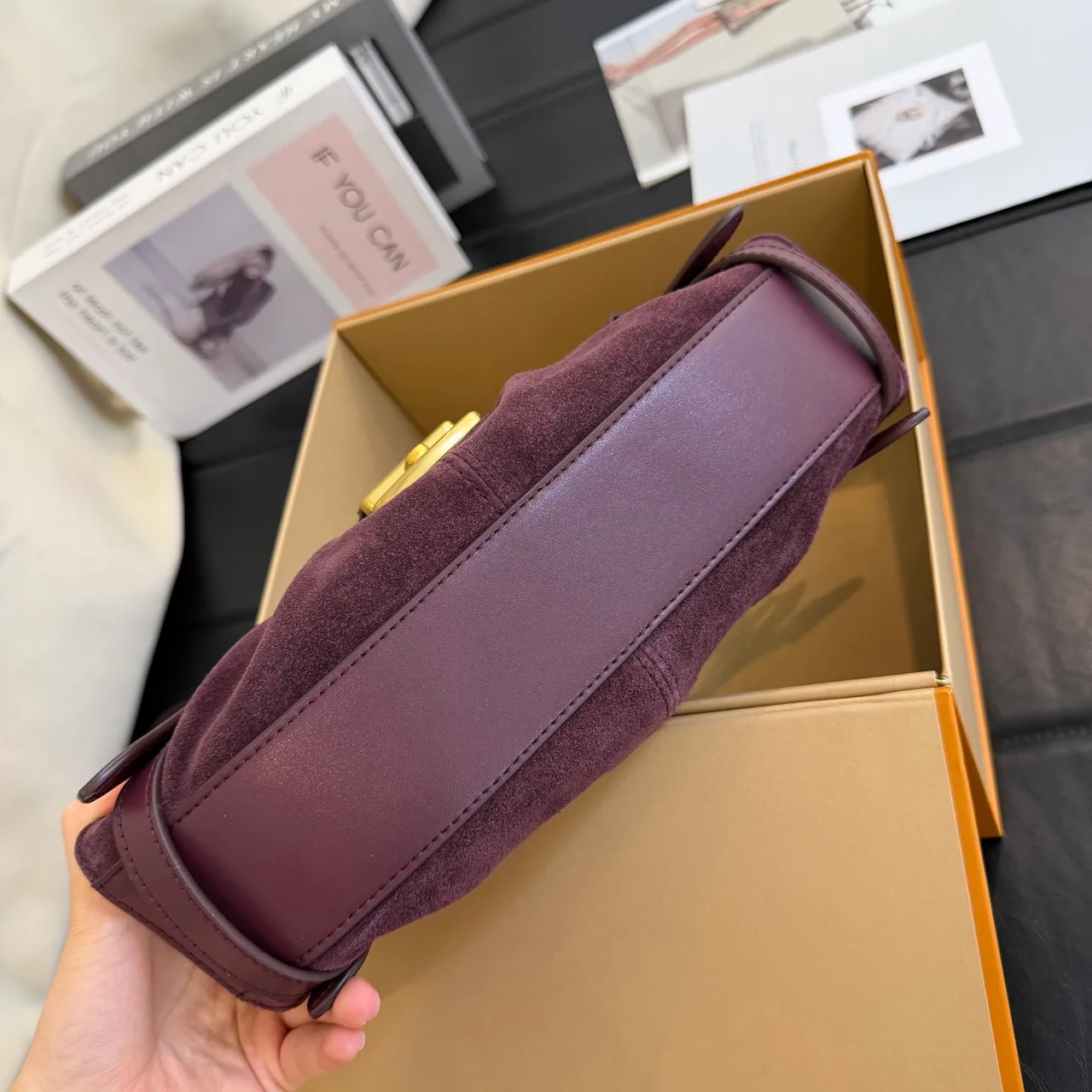 Marc Jacobs Cowhide Hobo Bag in Purple · view 7