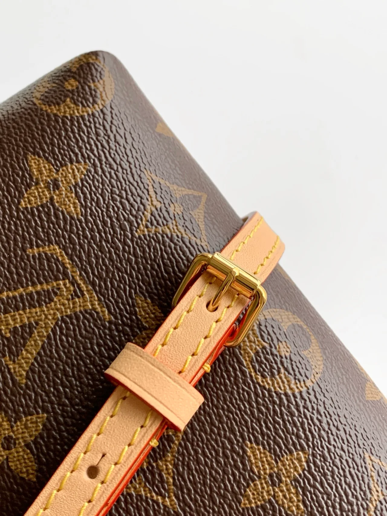 Louis Vuitton Canvas Smooth Hobo Bag in Brown · view 7