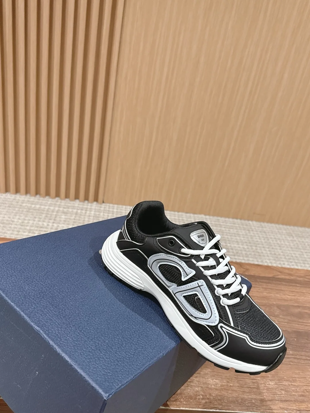 Dior CD Sneakers in Black · view 3