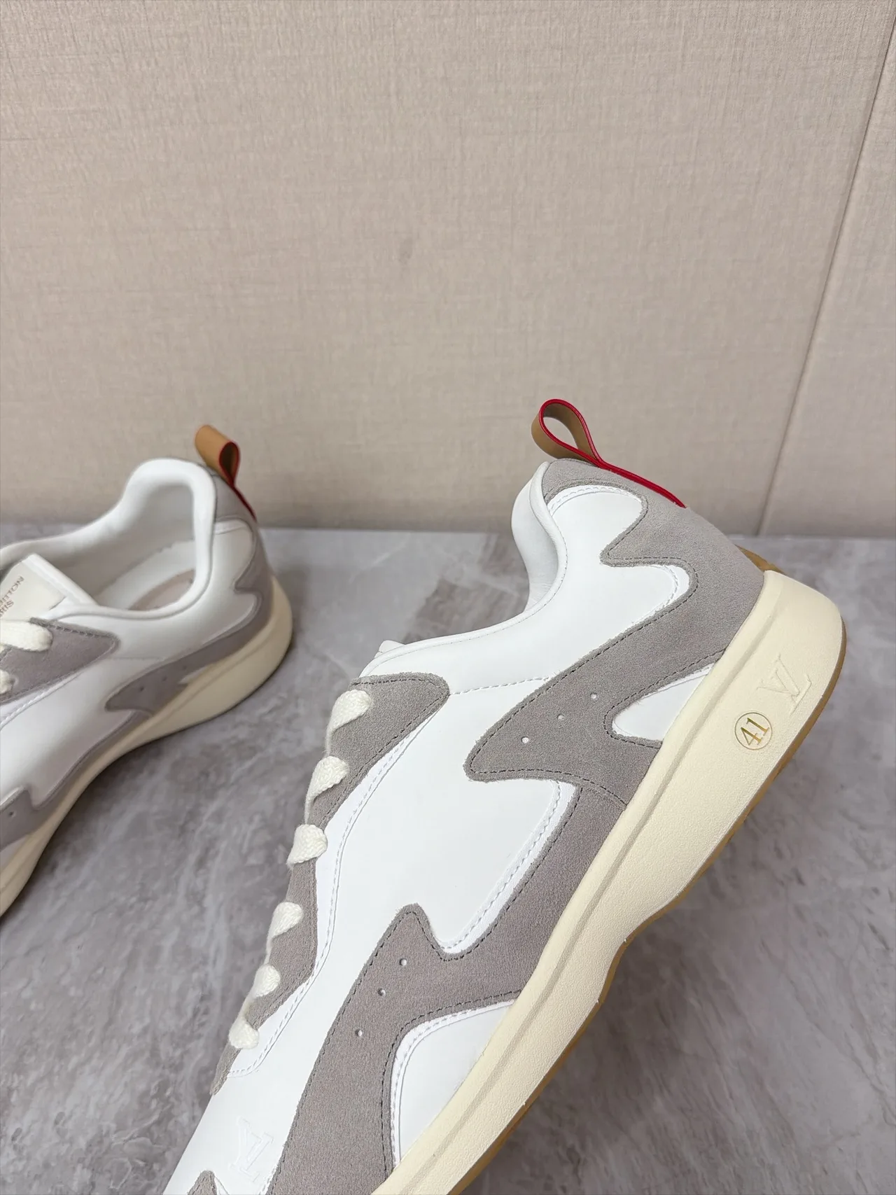 Louis Vuitton Nylon Sneakers in White · view 8