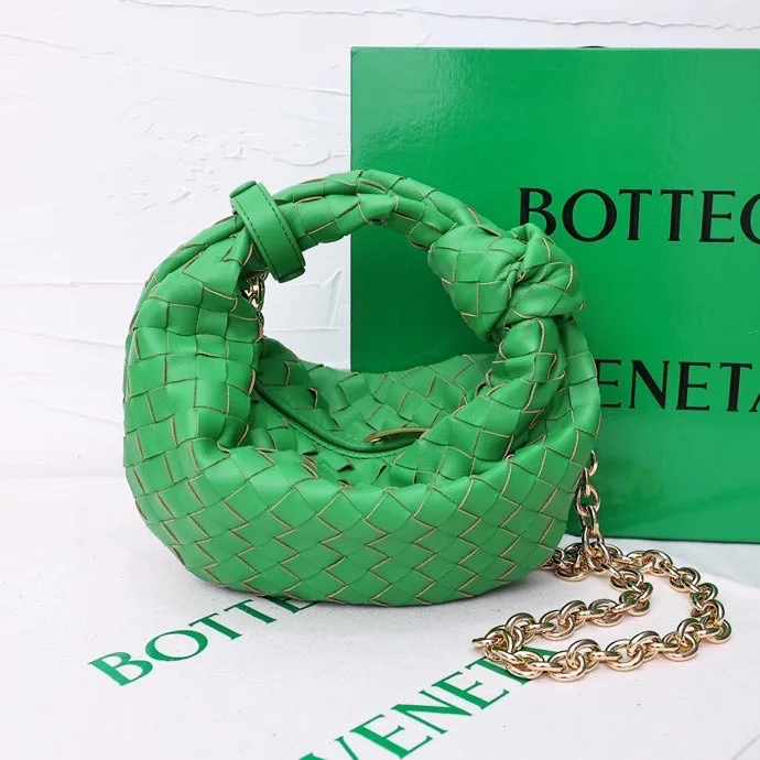 Bottega Veneta Woven Hobo Bag in Green · view 2