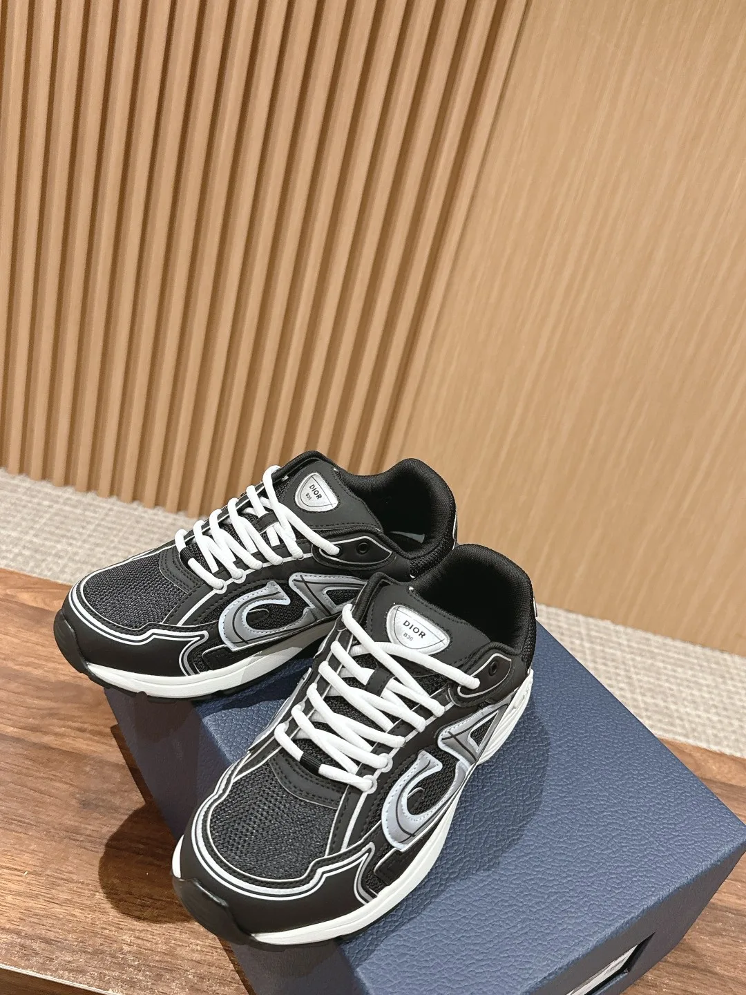 Dior CD Sneakers in Black · view 4