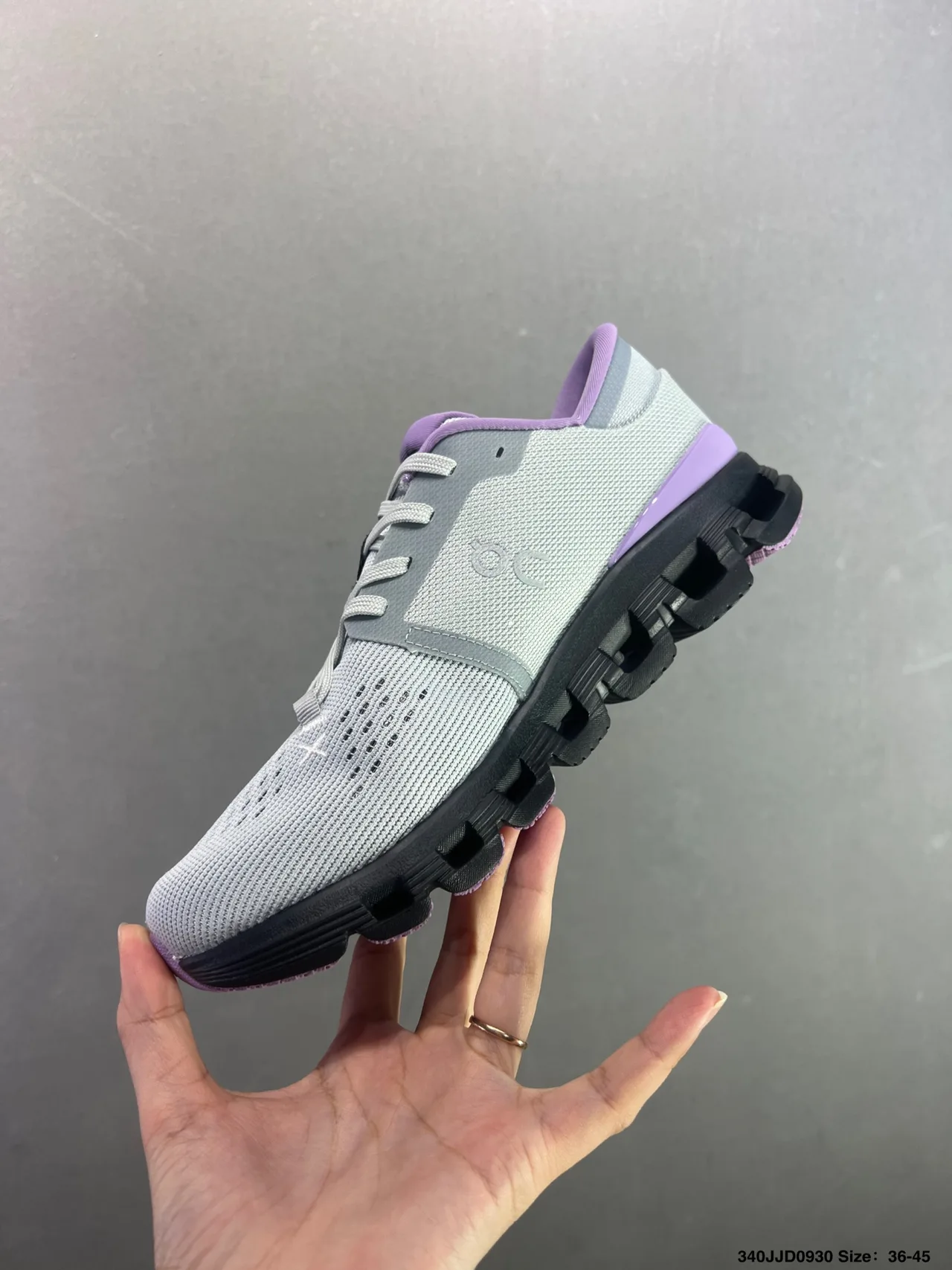 On Cloud X Sneakers in Grey · view 3