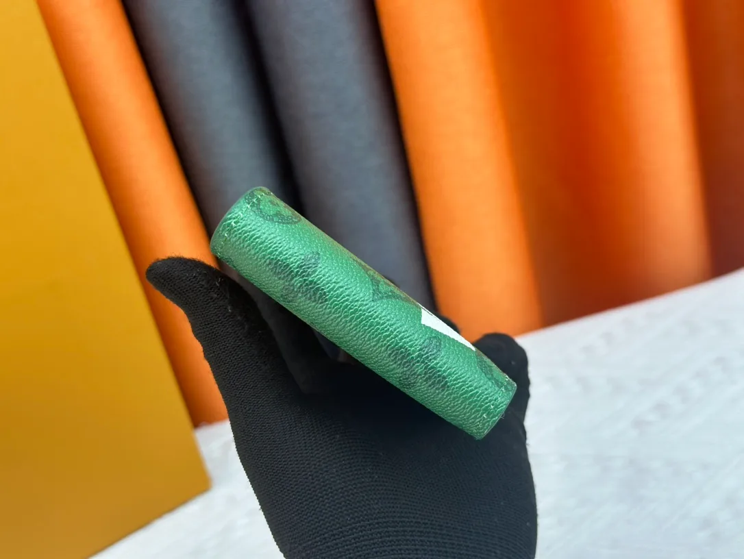 Louis Vuitton Canvas Wallet in Green · view 5
