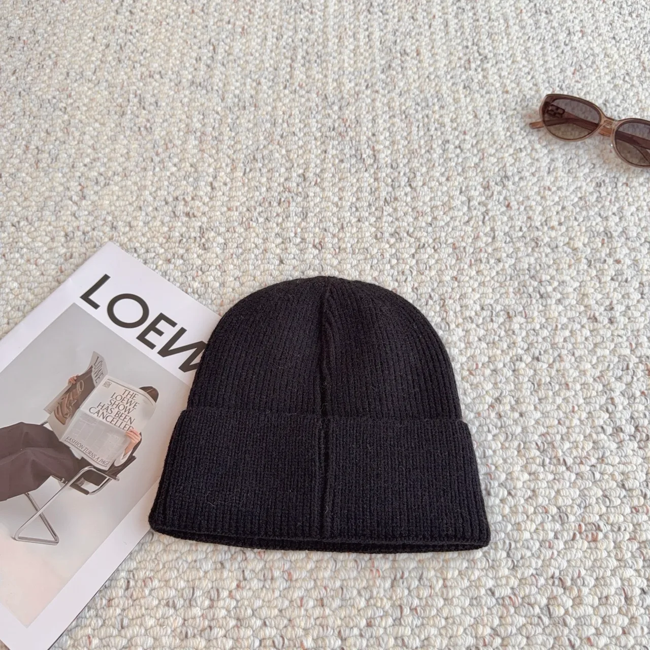 Chanel Beanie in Black · view 6