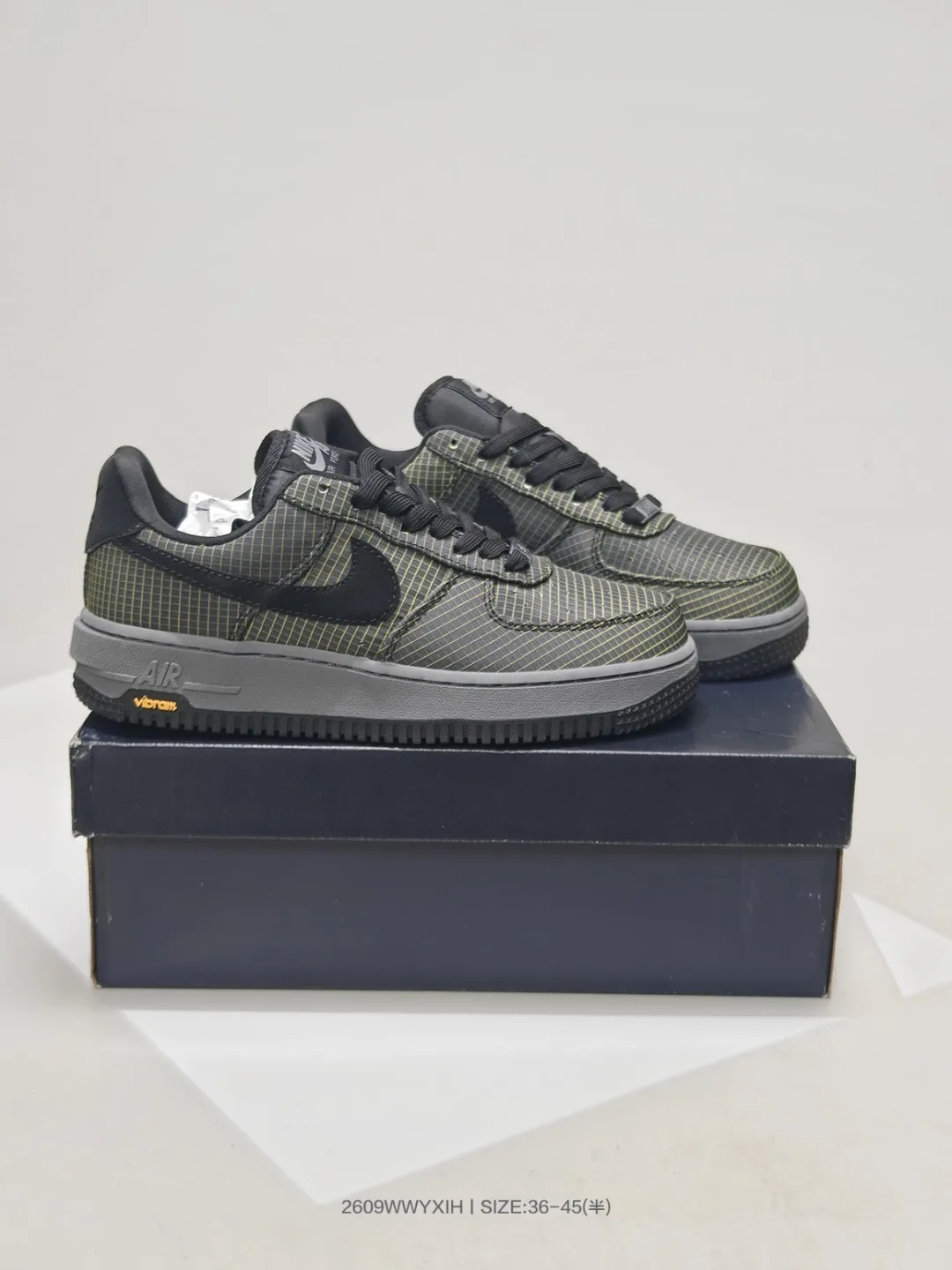 Nike Sneakers in White & Black & Green & Pink · view 3