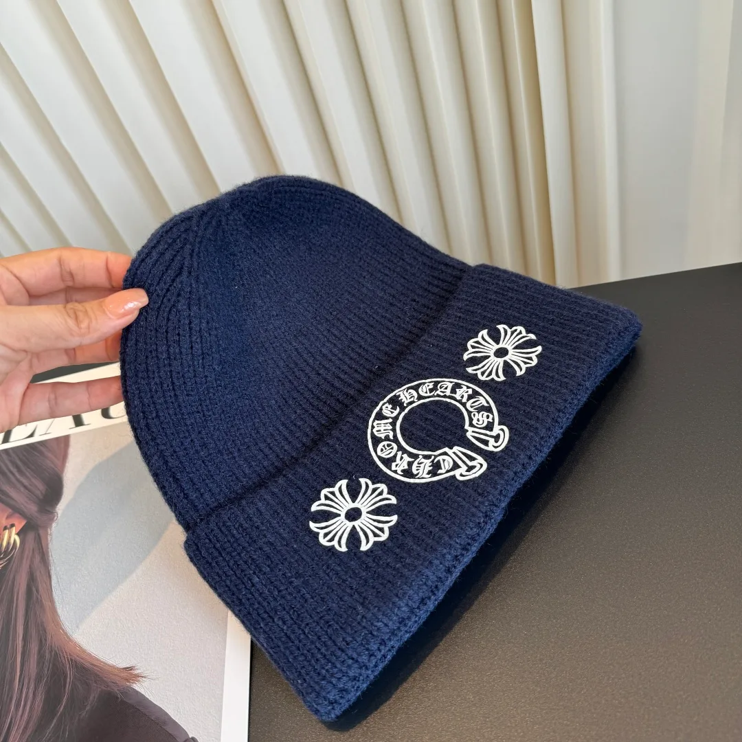 Chrome Hearts Beanie in Blue · view 6