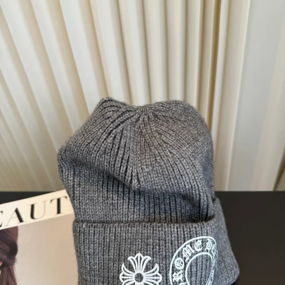 Chrome Hearts Beanie in Grey · view 7