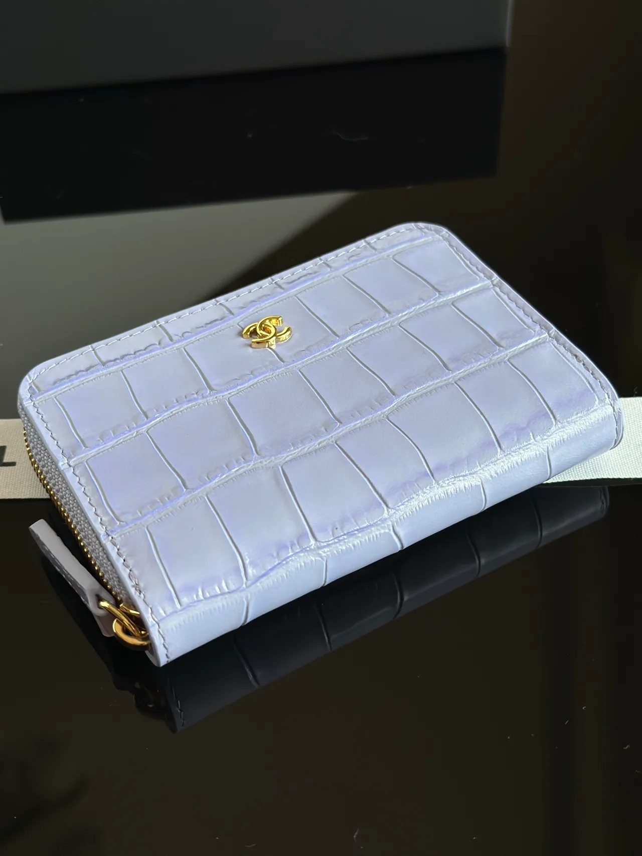 Chanel Wallet in Purple · view 6