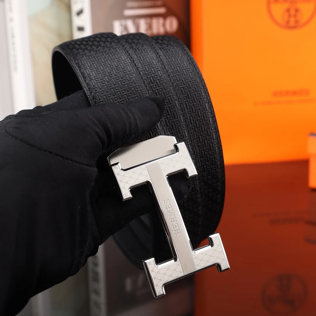 Hermes H automatic belt in Black · view 5