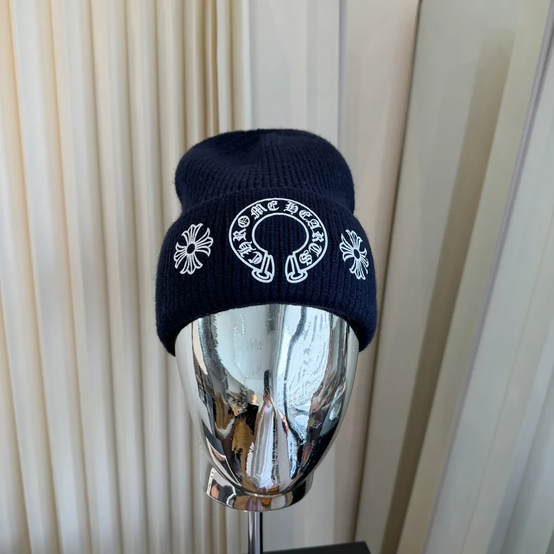 Chrome Hearts Beanie in Blue · view 3