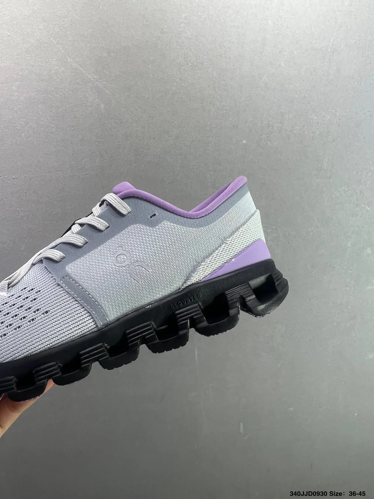 On Cloud X Sneakers in Grey · view 5