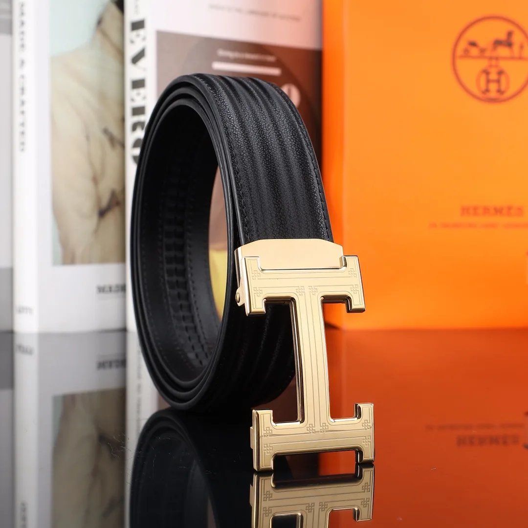 Hermes Automatic H buckle belt in Black · view 1