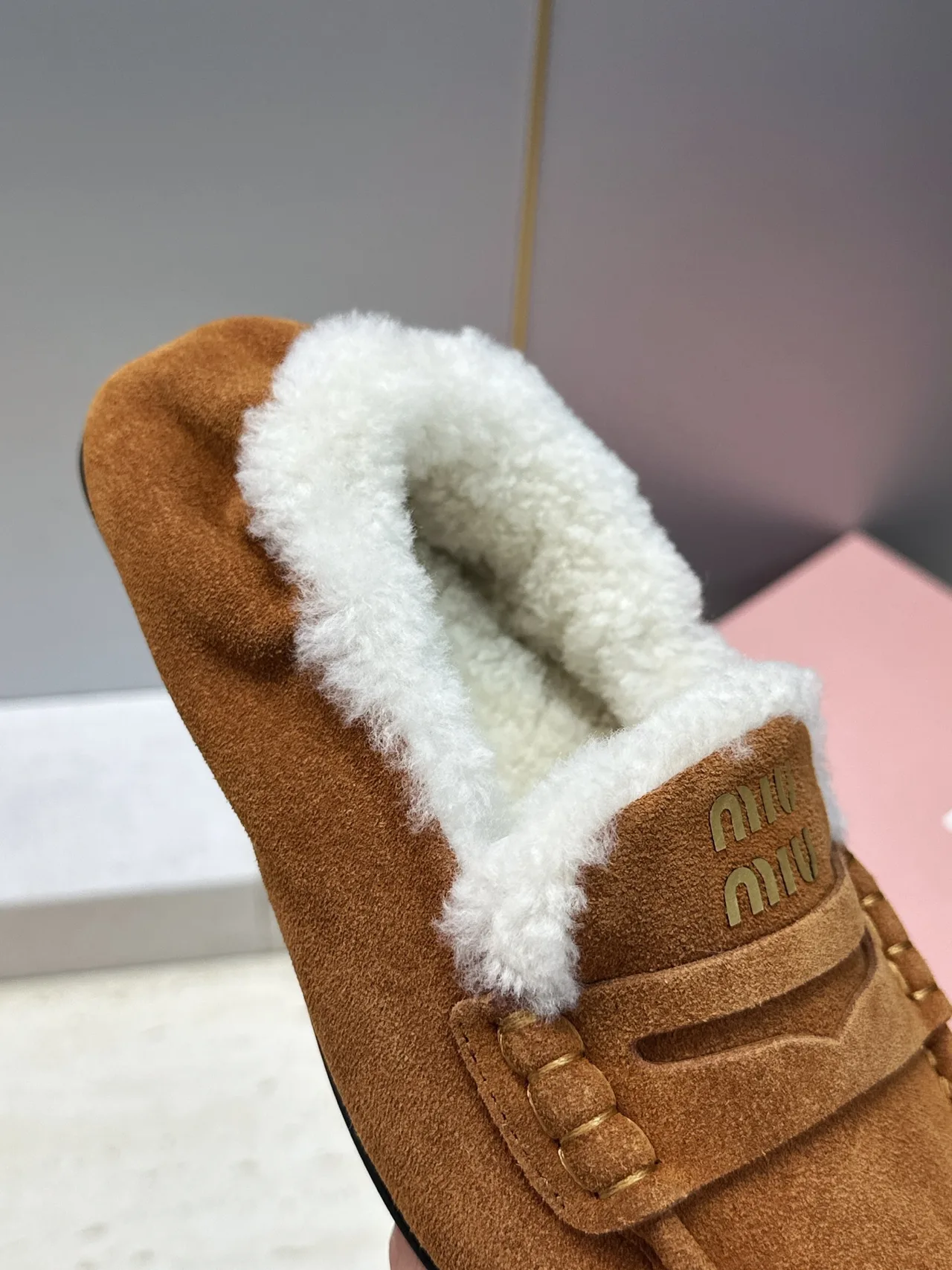 Miu Miu Mules in Brown · view 7