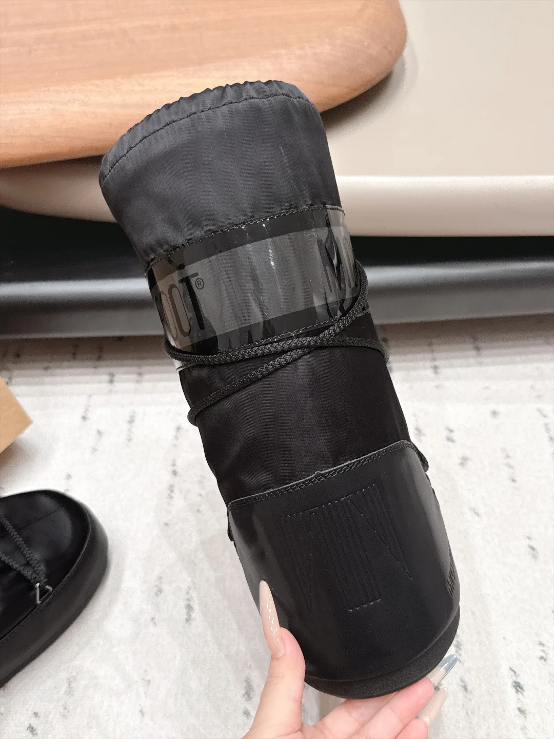 Moon Boot Snow Boots in Black · view 7