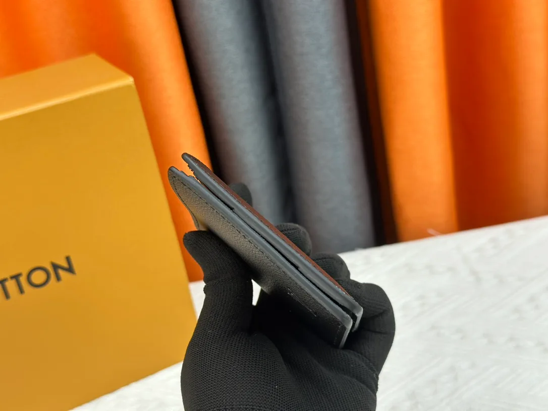 Louis Vuitton Cowhide Glossy Wallet in Blue · view 6